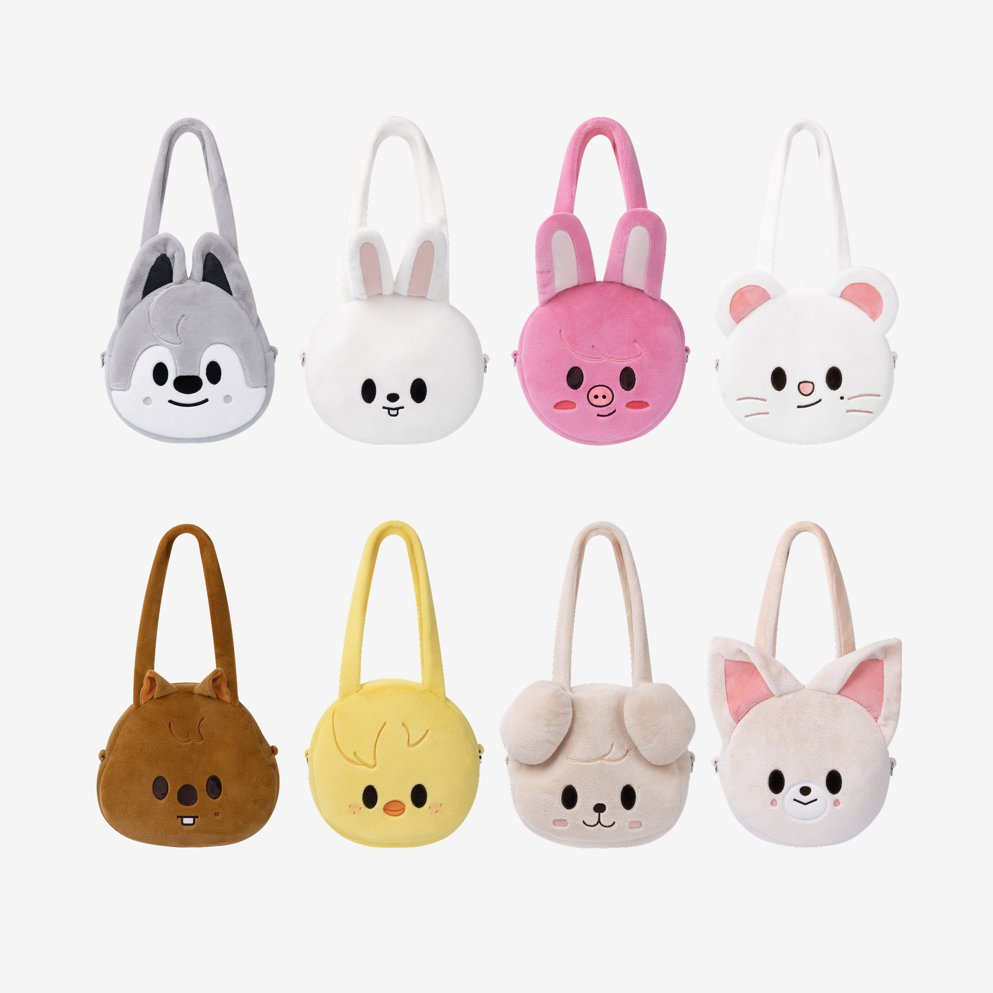 [Stray Kids] SKZOO FACE SHOULDER BAG - SKZOO Everywhere All Around The World