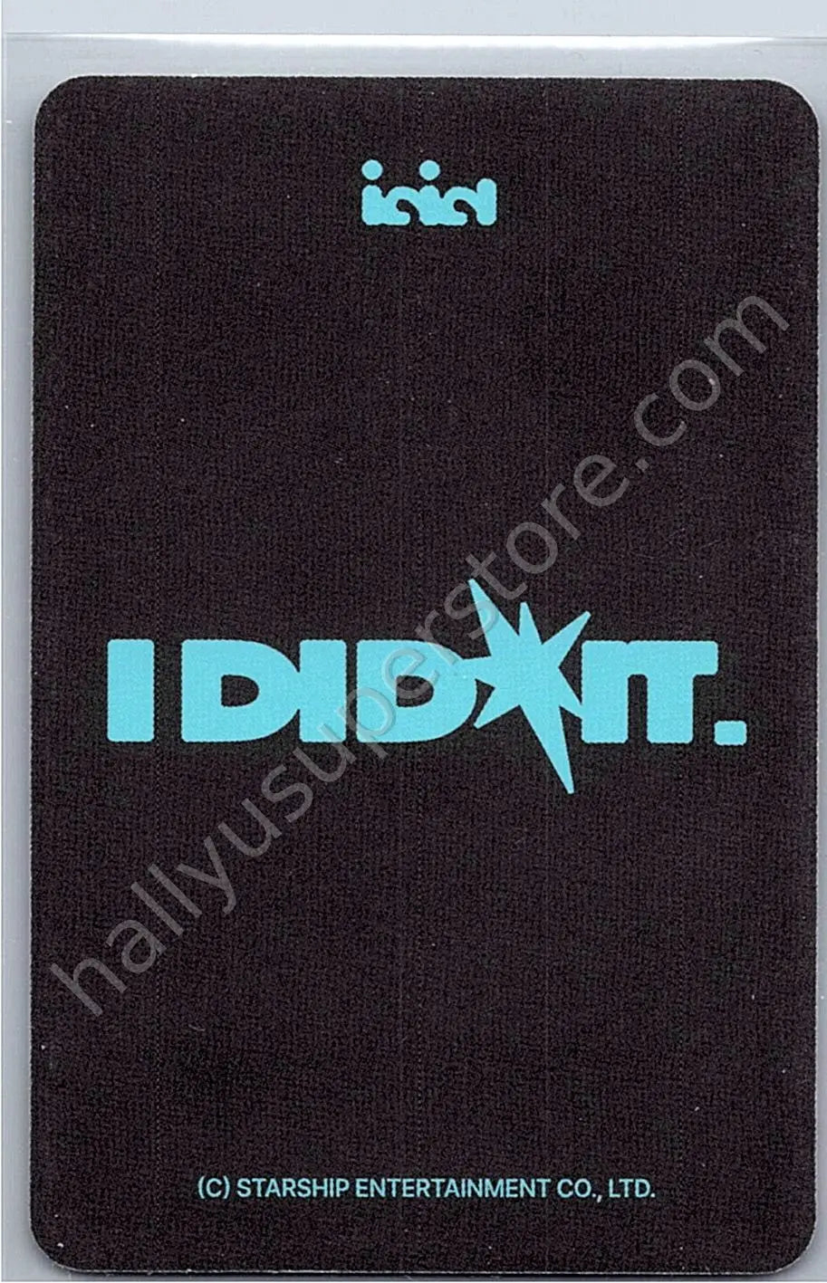 IDID idid ジュニョク STARSHIP SQUARE SSQ スタシ IDID - Yoochan - I did it – HALLYUSUPERSTORE