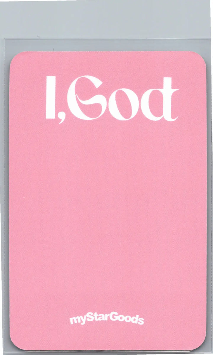 XLOV "I,God"- MyStarGoods Fansign Event Photocard R4 [26.07.07]