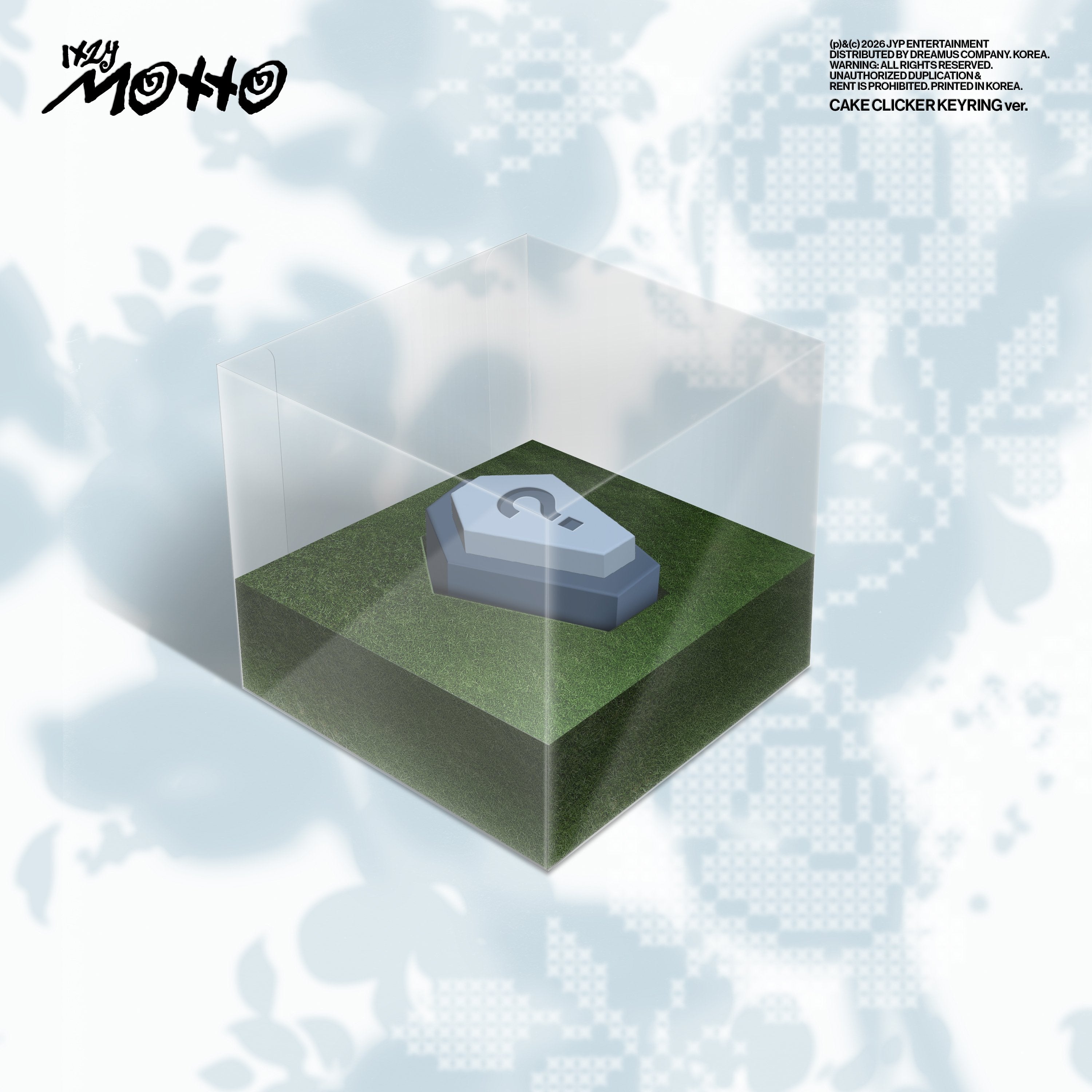 [ITZY] Motto (CAKE CLICKER KEYRING Ver.)