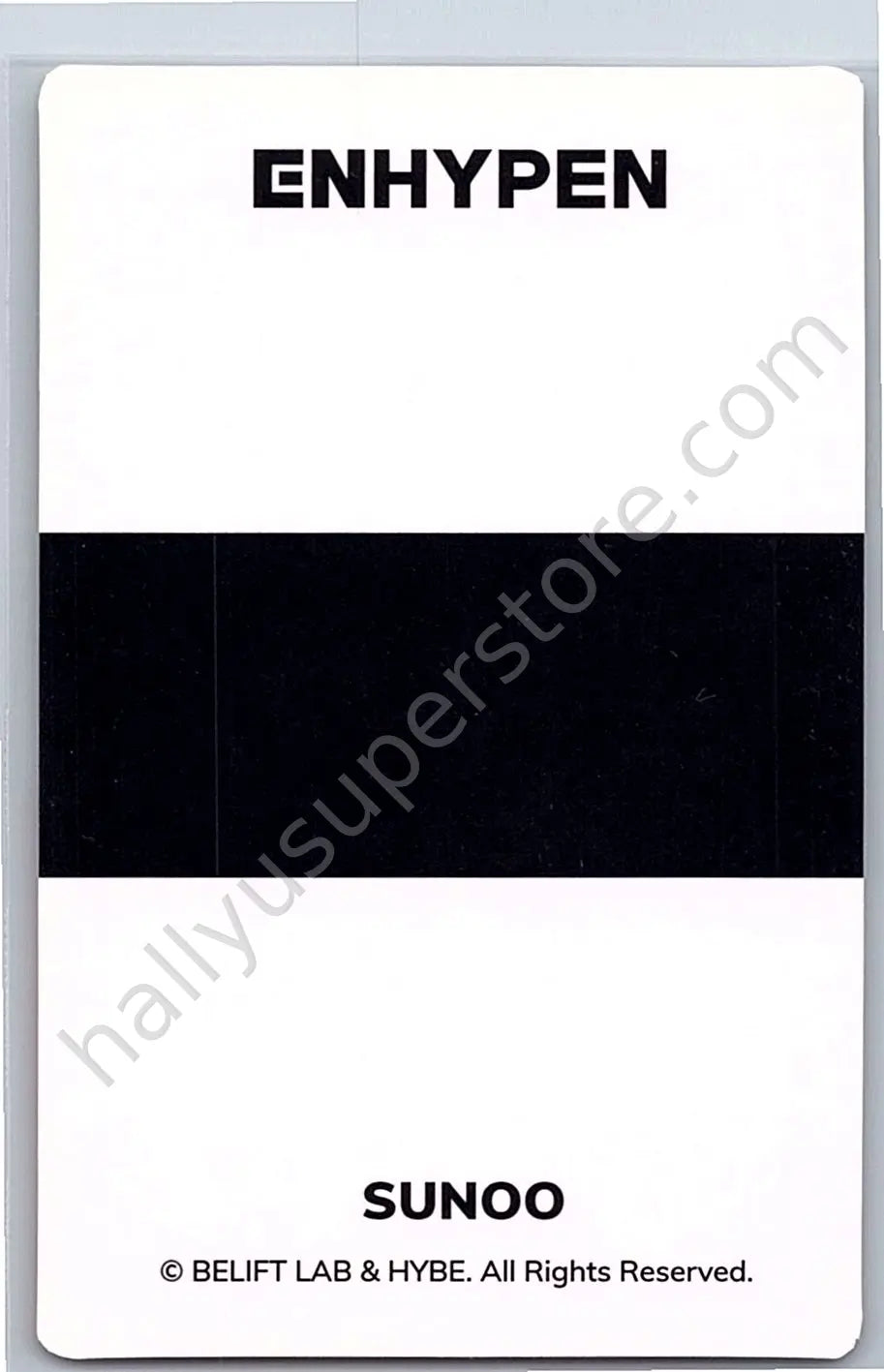 ENHYPEN - Sunoo - Official Light Stick Version 1 lightstick merch photocard photocard set