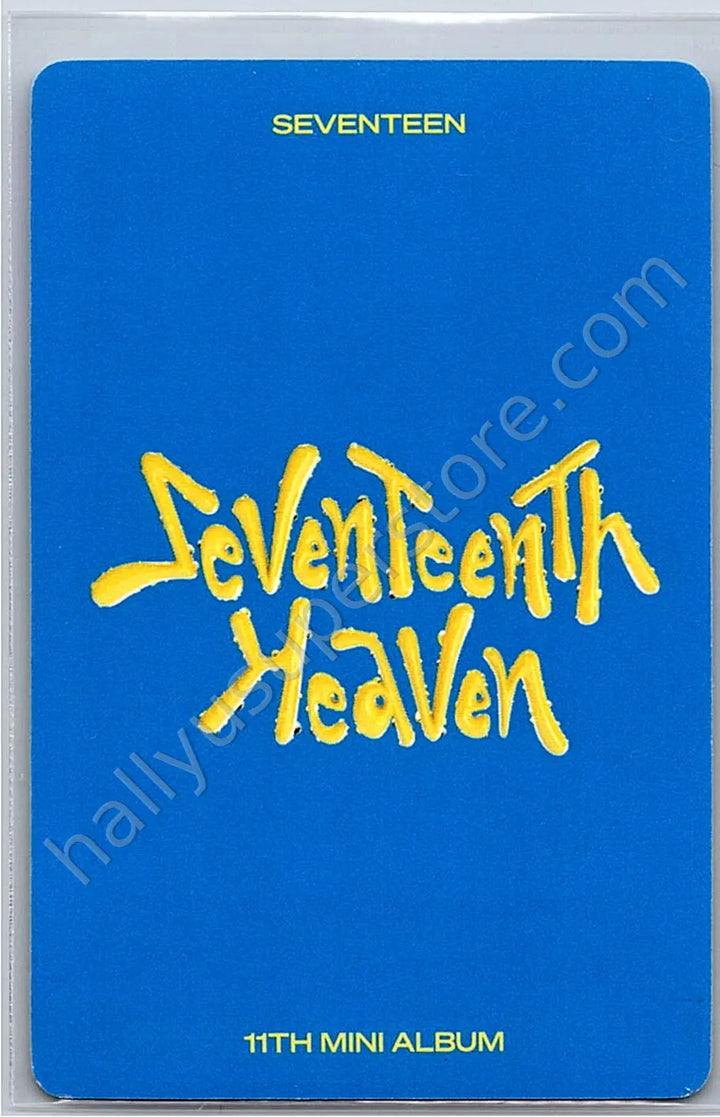 SEVENTEEN - Jeonghan - Seventeenth Heaven album photocard carat version