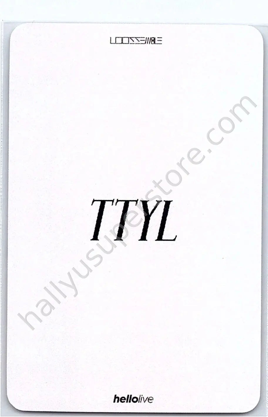 Loossemble - HyeJu - [TTYL] hellolive pob (pre-order benefit)