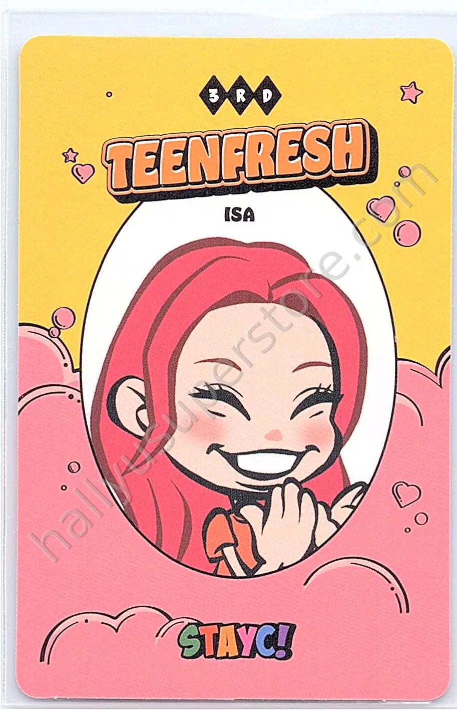 STAYC - Isa - TEENFRESH album photocard bubble version