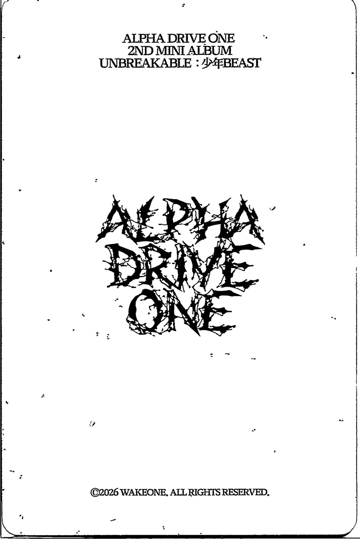 ALPHA DRIVE ONE 