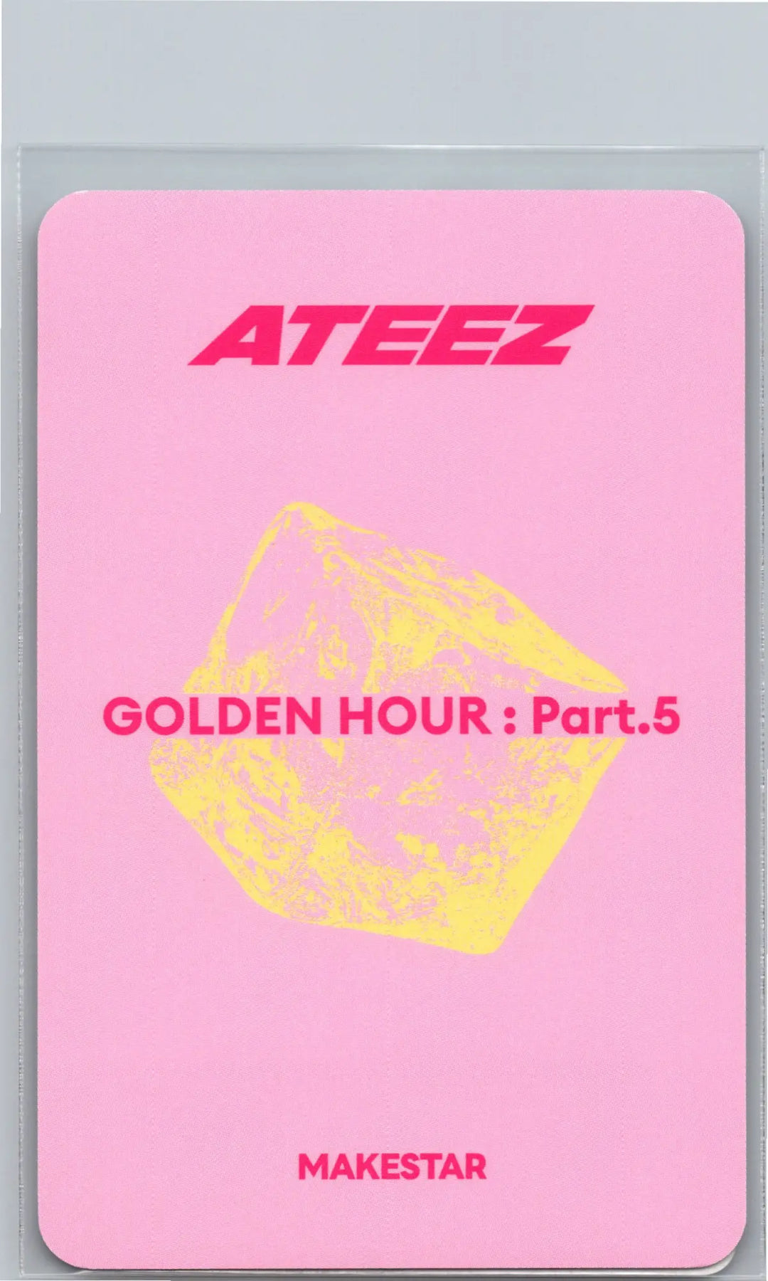 ATEEZ "GOLDEN HOUR : Part.5" - Makestar Lucky Draw Event Photocard [26.06.26]