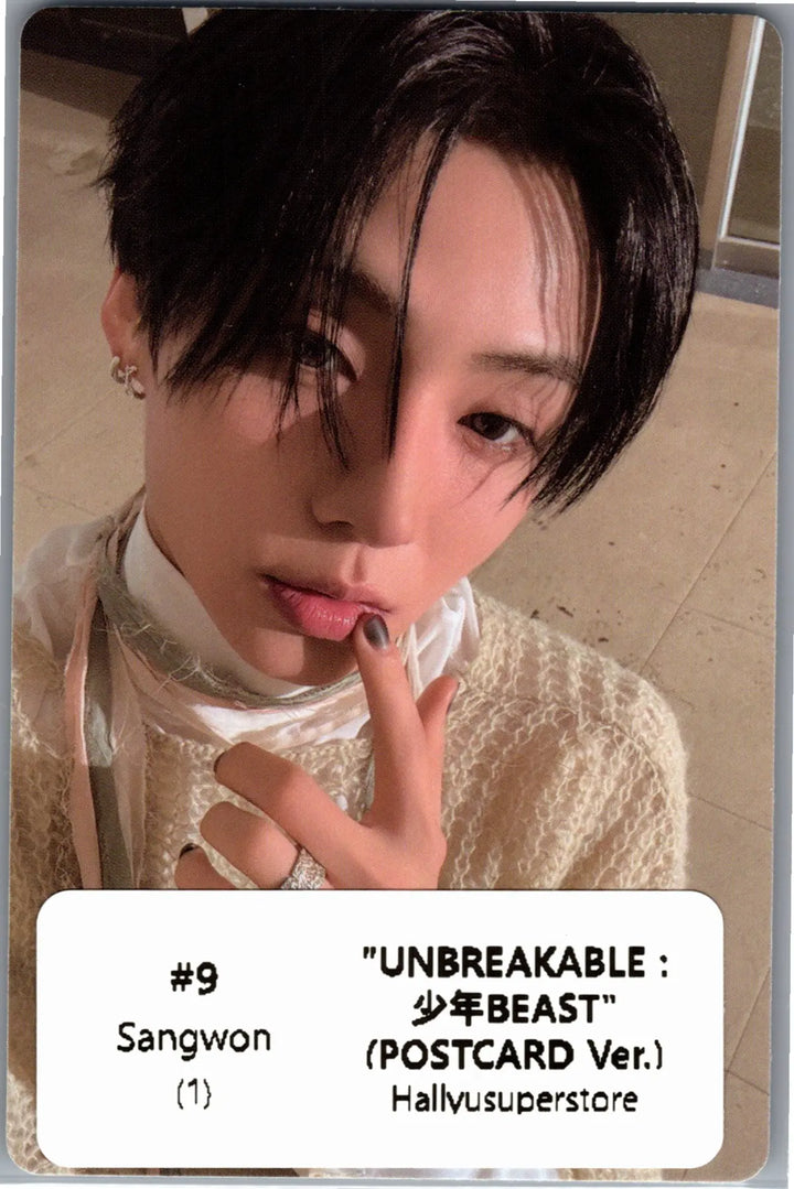 ALPHA DRIVE ONE "UNBREAKABLE : 少年BEAST" - Official Photocard (POSTCARD Ver.) [26.08.26]