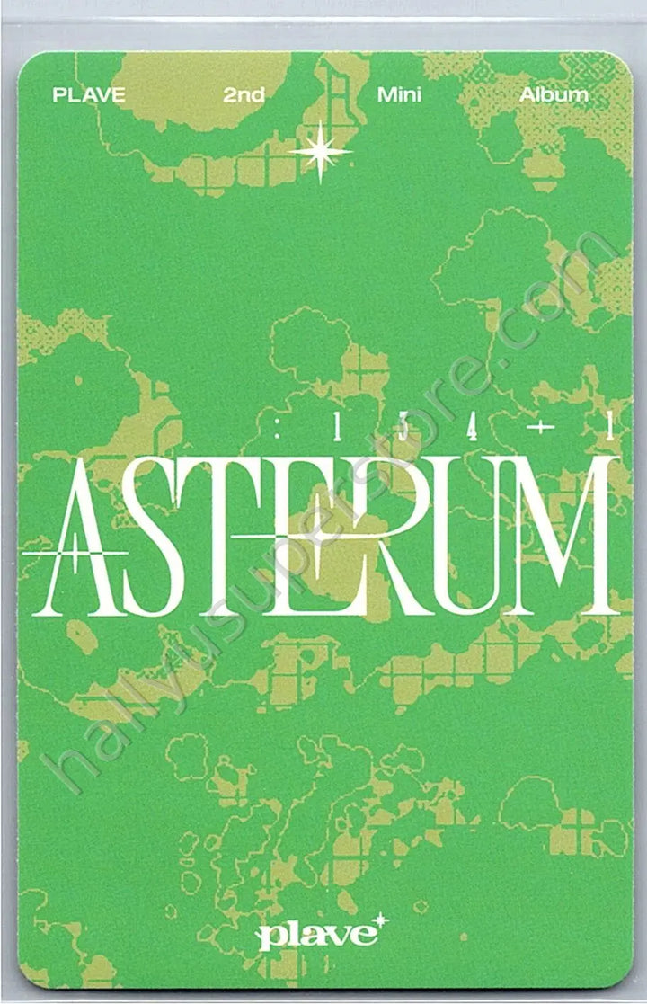 PLAVE - Hamin - Asterum : 134-1 album photocard mini cd version