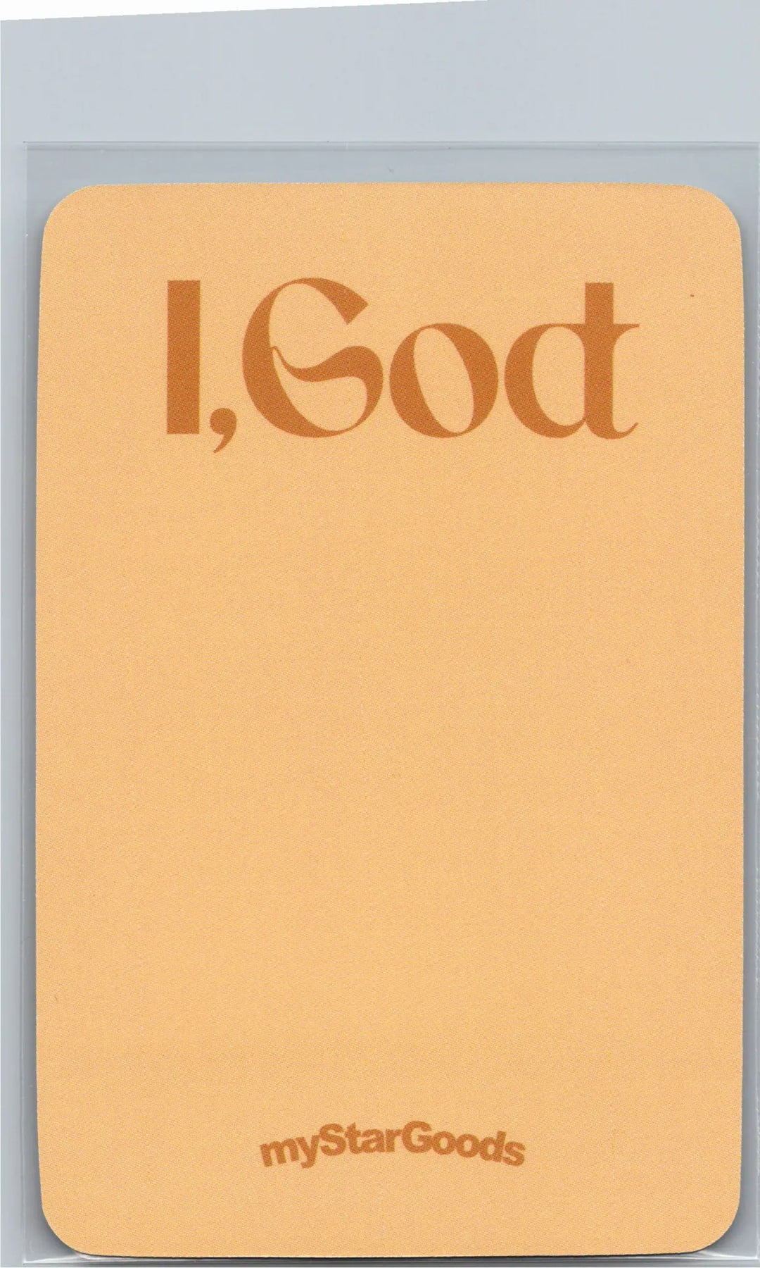 XLOV "I,God" - My Star Goods Fansign Event Photocard R2 [26.06.26]
