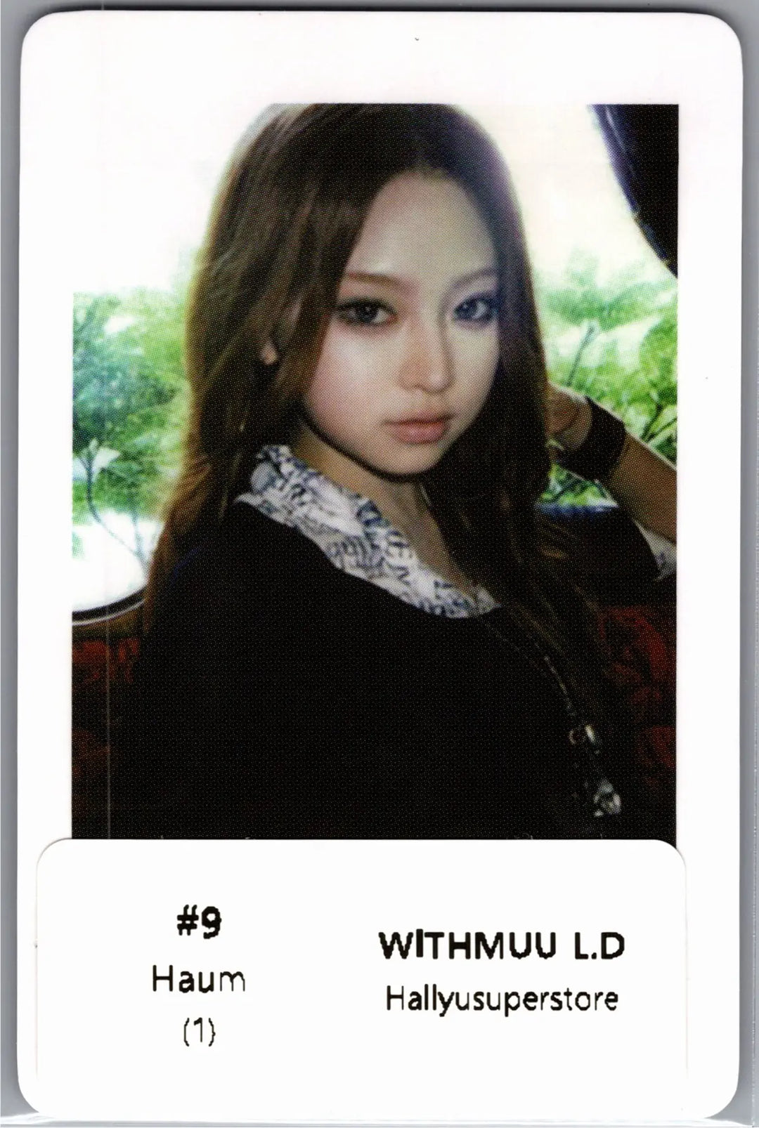 KiiiKiii "WhyKiiiKiii" - Withmuu Lucky Draw Event Photocard, Polaroid type Photocard [26.08.18]