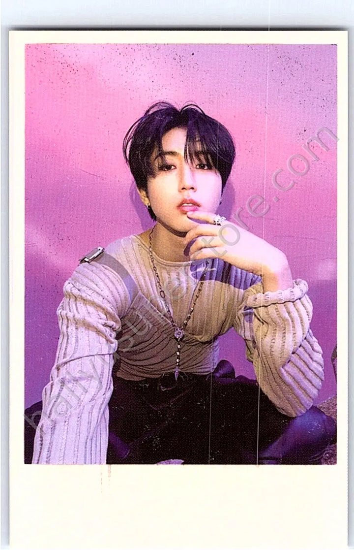 Stray Kids - HAN - Rock-Star album photocard B version first press only polaroid polaroid set