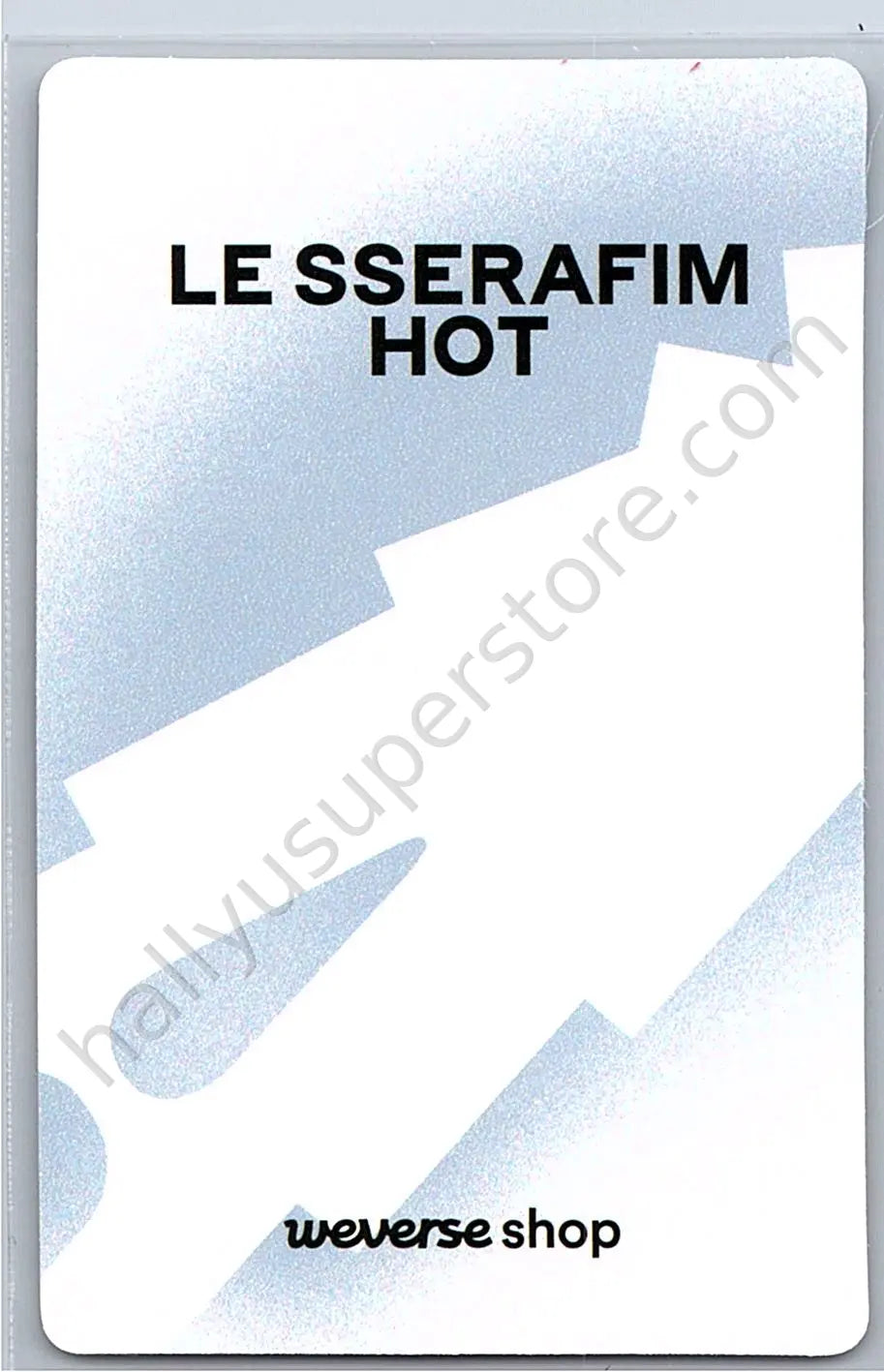 LE SSERAFIM - Sakura - HOT application benefit showcase weverse global shop (wvg)