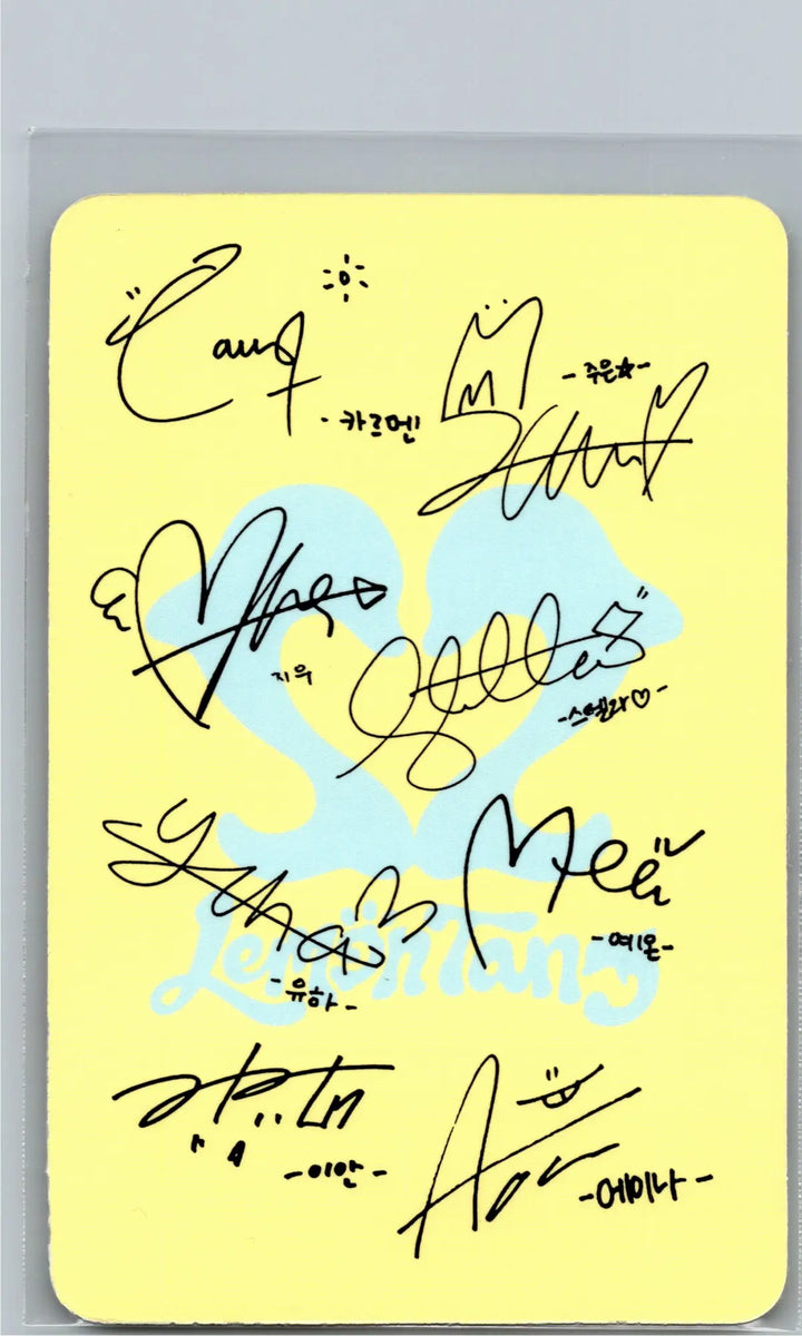 Hearts2Hearts "Lemon Tang" - Official Photocard [26.06.24]