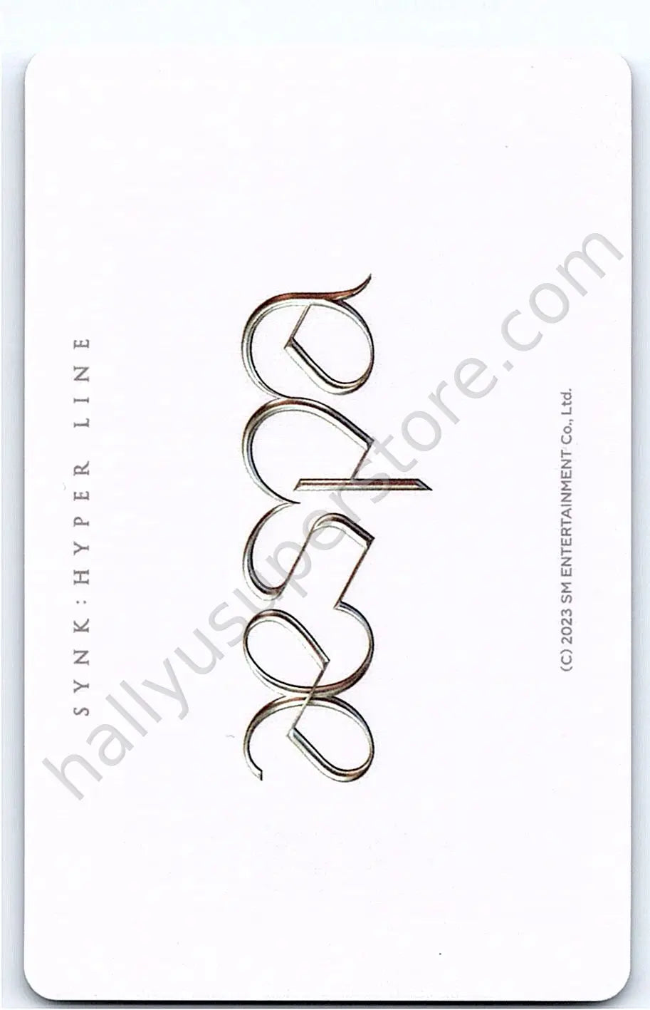 aespa - Winter - SYNK : HYPER LINE ID CARD