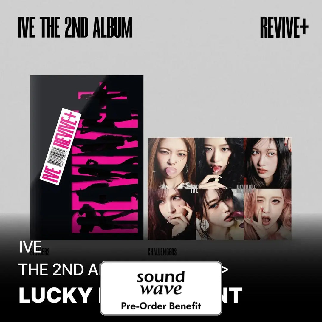 [Pre-Order] IVE - THE 2ND ALBUM [REVIVE+] + Soundwave LuckyDraw Event (Choose Version)