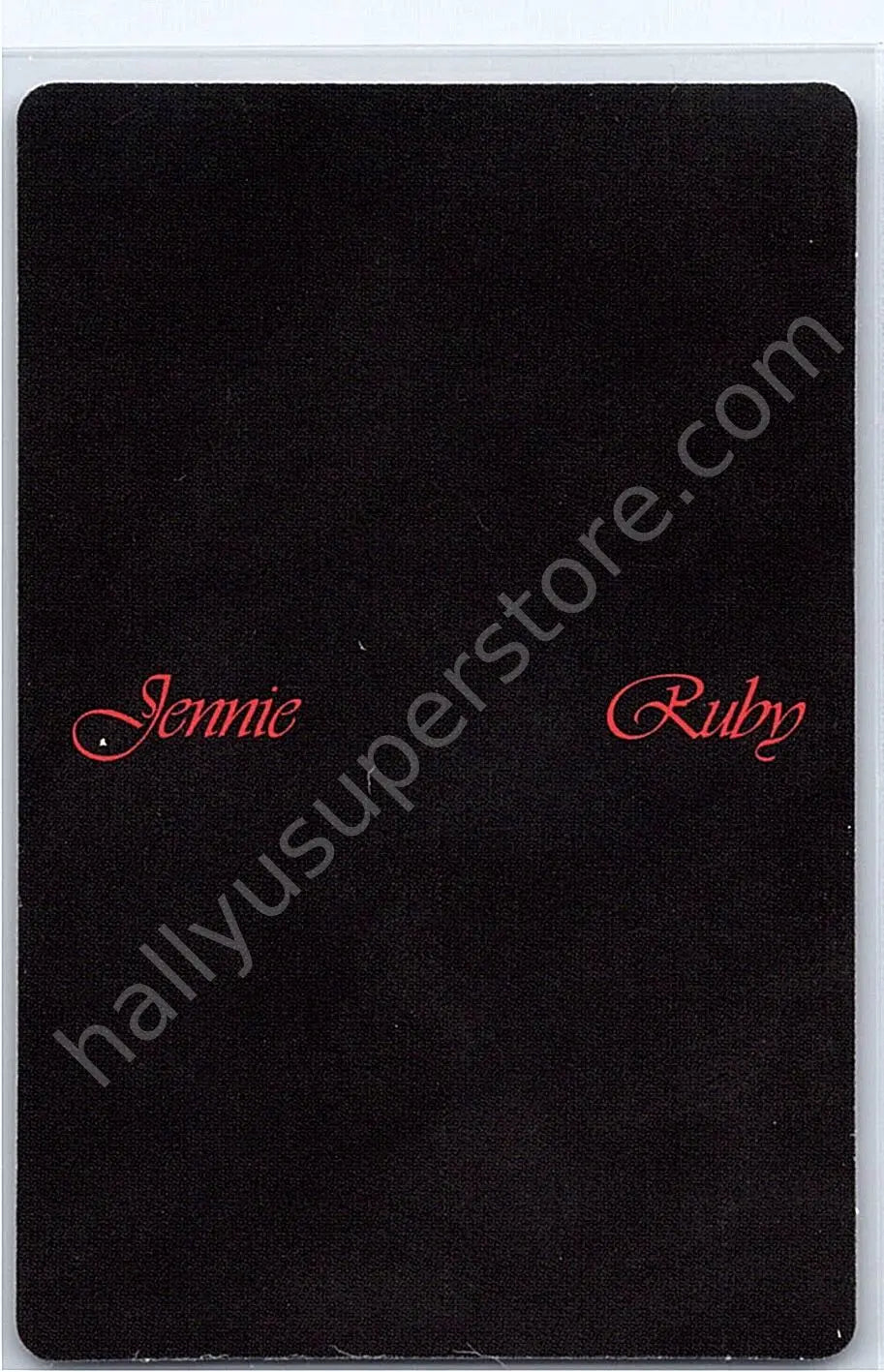 BLACKPINK - Jennie - Ruby (Jennie solo) album photocard solo album zen version