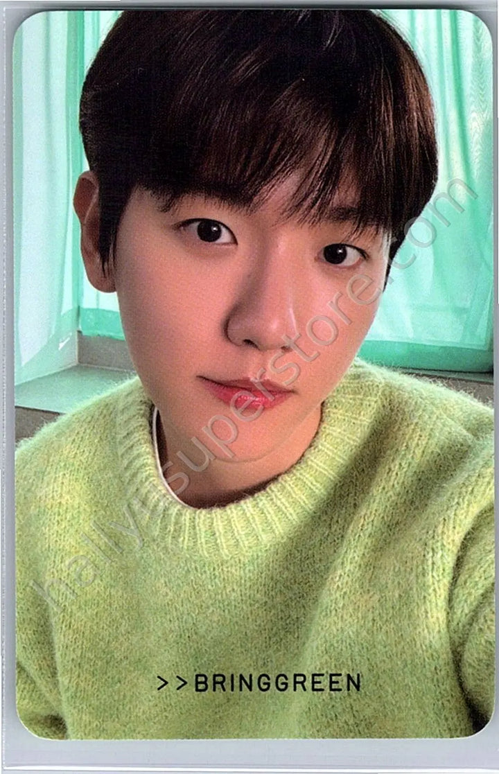 EXO - Baekhyun - BRING GREEN × BAEKHYUN  Event brand collaboration purchase benefit bring green