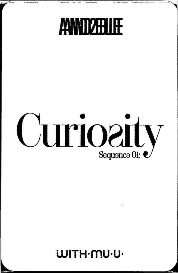 AND2BLE "Sequence 01: Curiosity" - Withmuu Lucky Draw Event Photocard, Polaroid type Photocard [26.08.03]