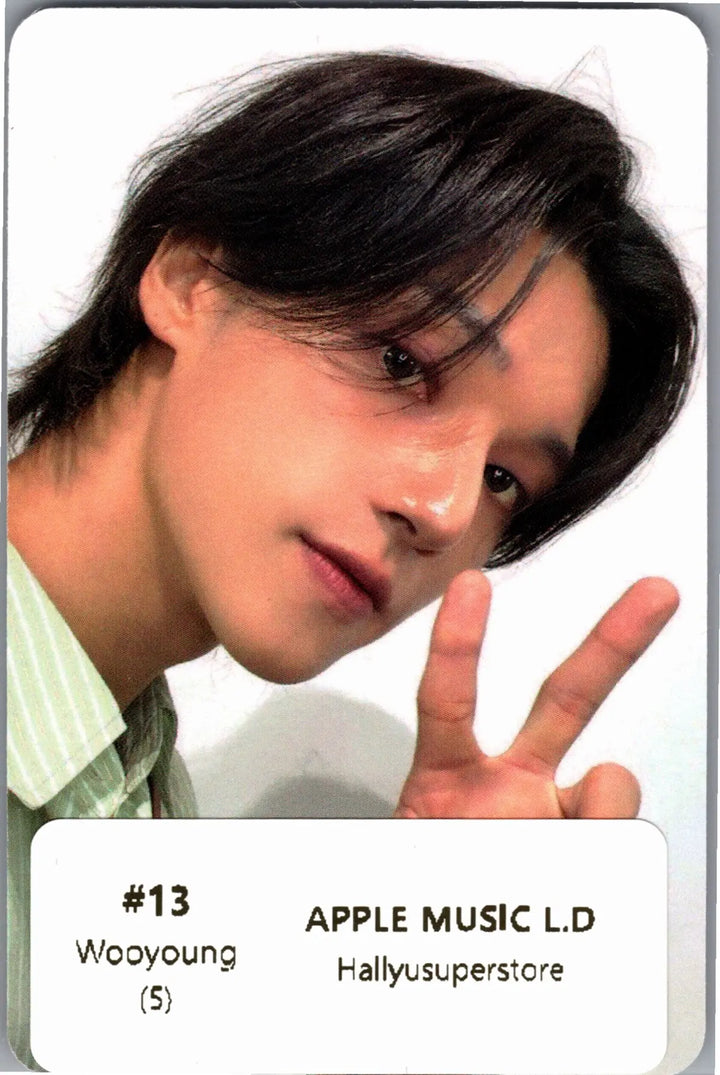 ATEEZ "GOLDEN HOUR : Part.5" - Apple Music Fansign Event Photocard (Digipack Ver.) [26.08.07]