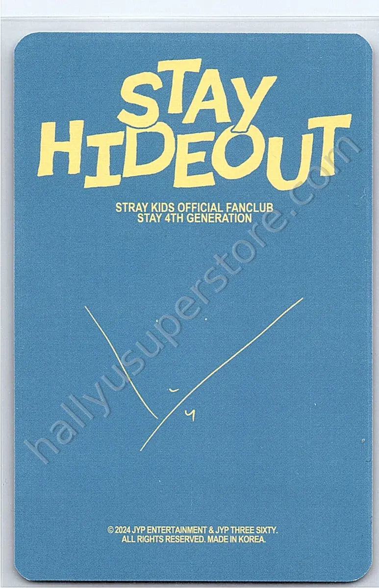 Stray Kids - Changbin - 4th Generation Kit Official Fanclub STAY [STAY HIDEOUT]