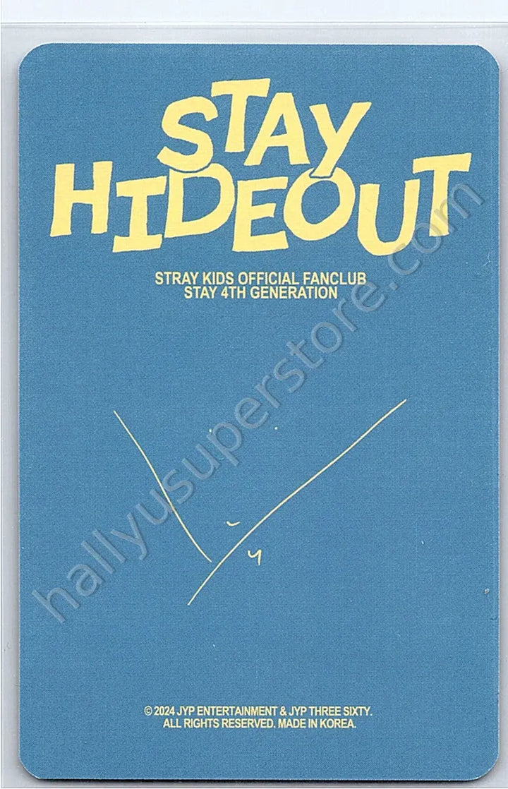 Stray Kids - Changbin - 4th Generation Kit Official Fanclub STAY [STAY HIDEOUT]