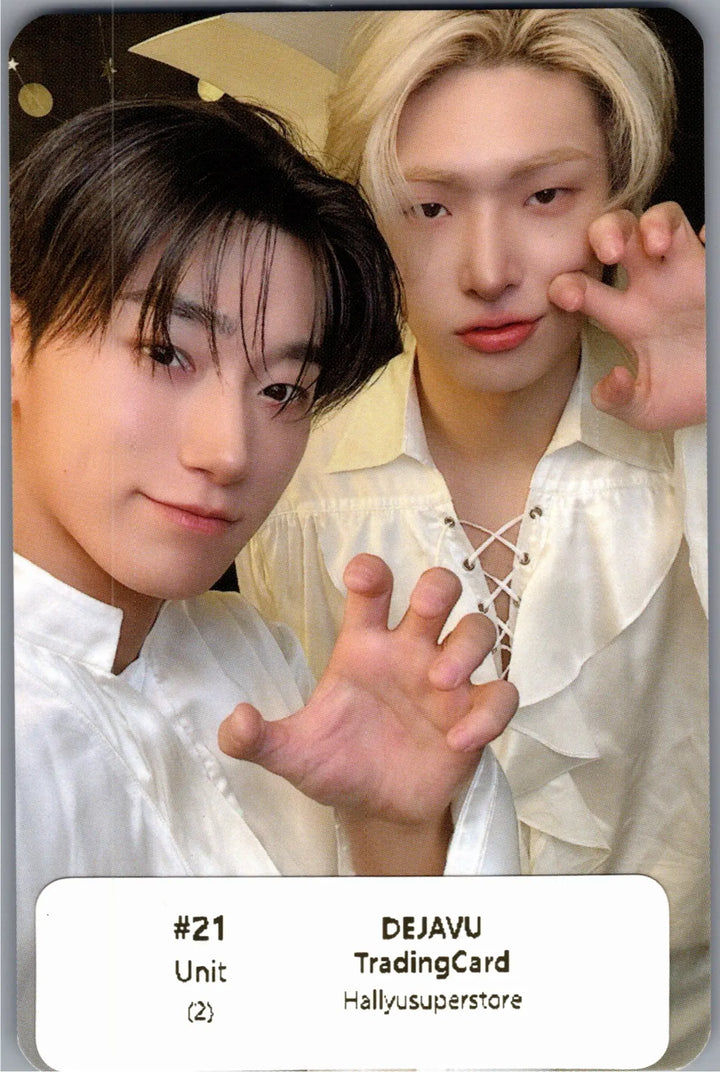 ATEEZ "ANITEEZ IN Deja Vu" - ATEEZ X ANITEEZ POP-Store Random Trading Photocard (MINGI,WOOYOUNG,JONGHO,UNIT) [26.08.21]