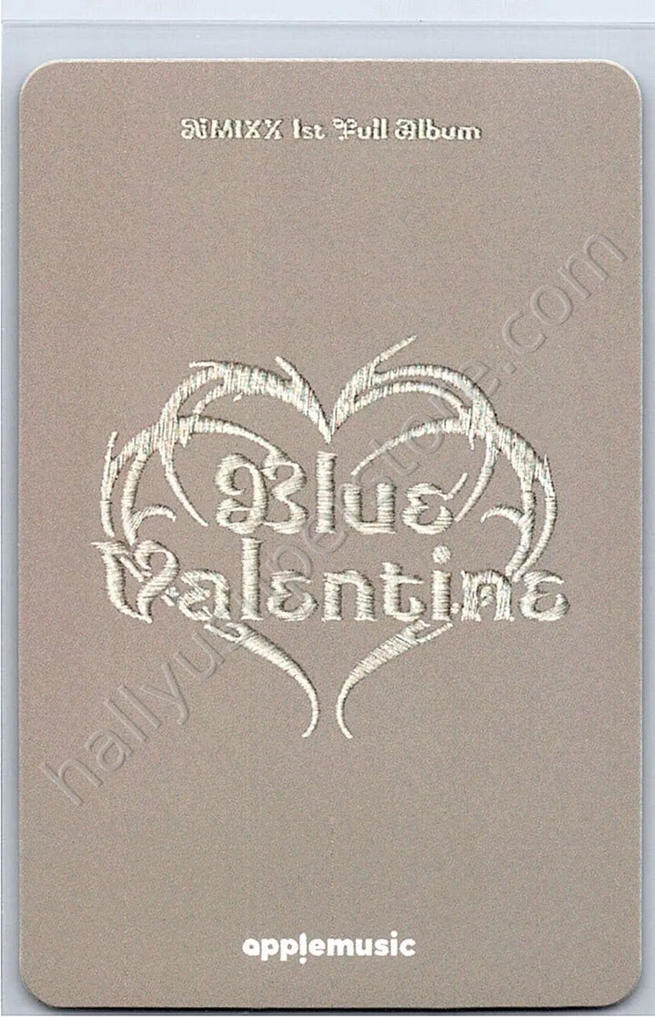 NMIXX - Lily - Blue Valentine apple music love token version pob (pre-order benefit)