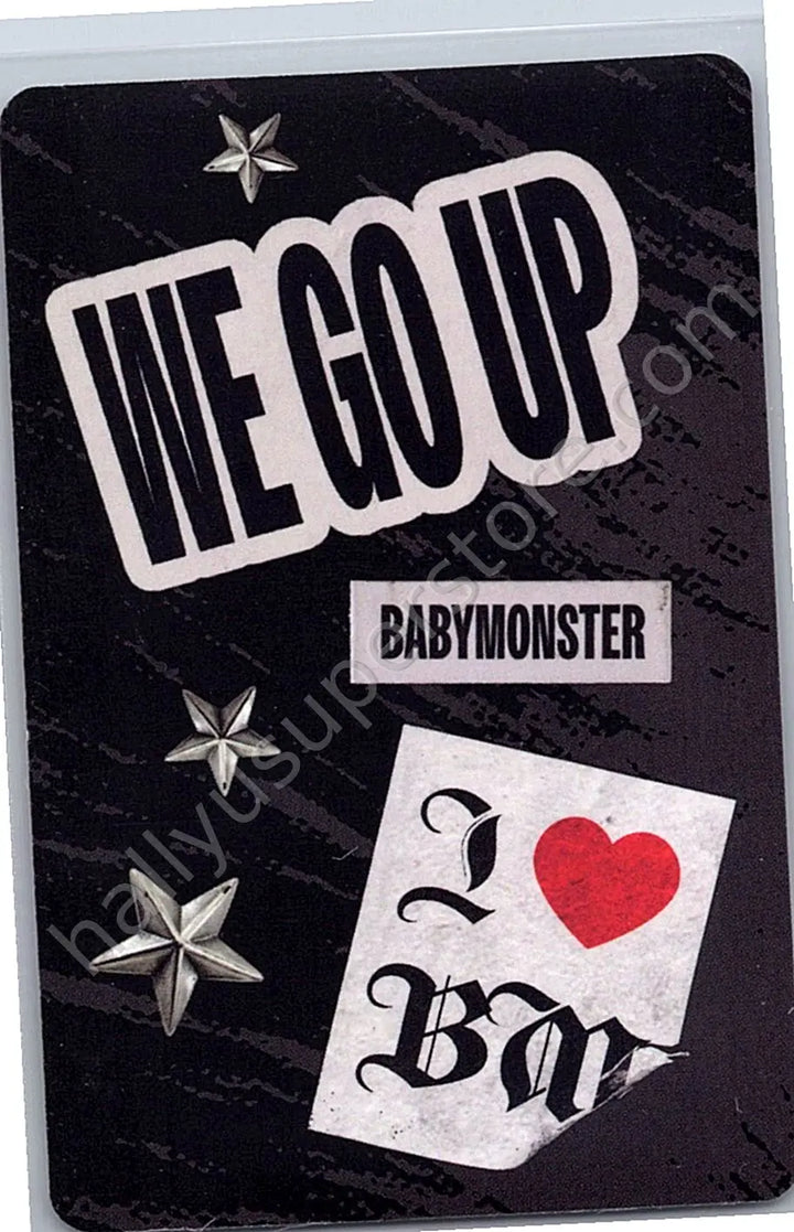 BABYMONSTER - Chiquita - BABYMONSTER - Chiquita - WE GO UP Album album photocard first press only