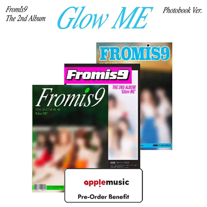 [Pre-Order] fromis_9 - 2nd Album "Glow ME" (Photobook Ver.) + Pre-Order Benefit