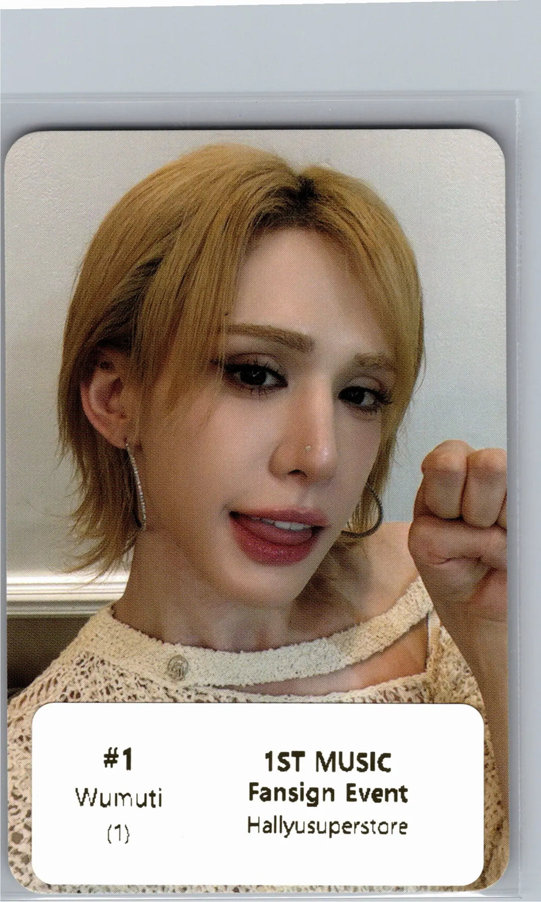 XLOV "I,God"- 1st Music Fansign Event Photocard R2 [26.07.06]