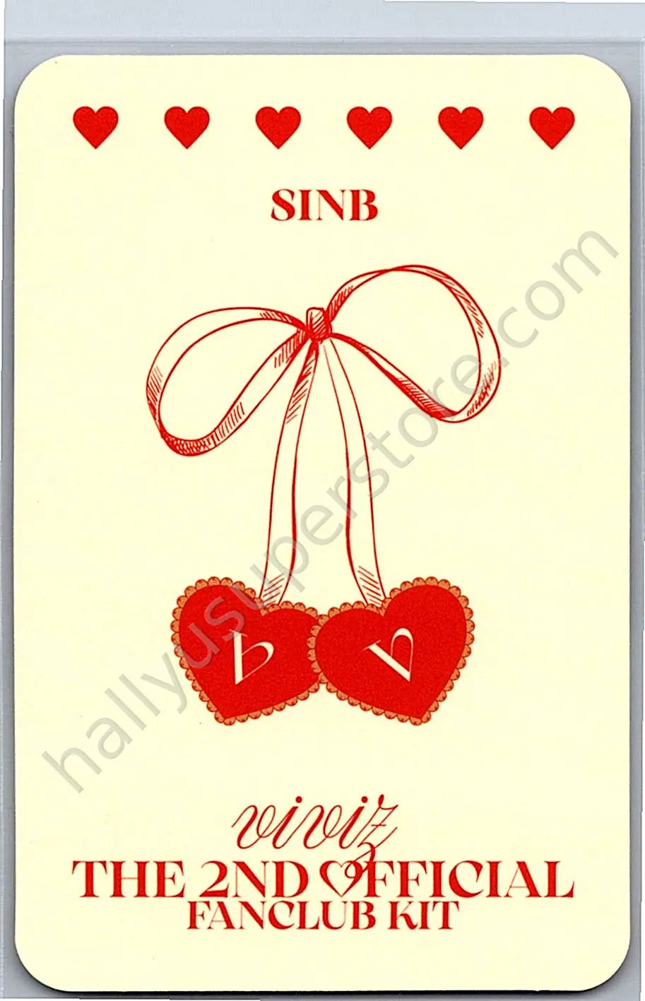 VIVIZ - SinB - 2nd Official Fanclub Na.V Kit fanclub membership