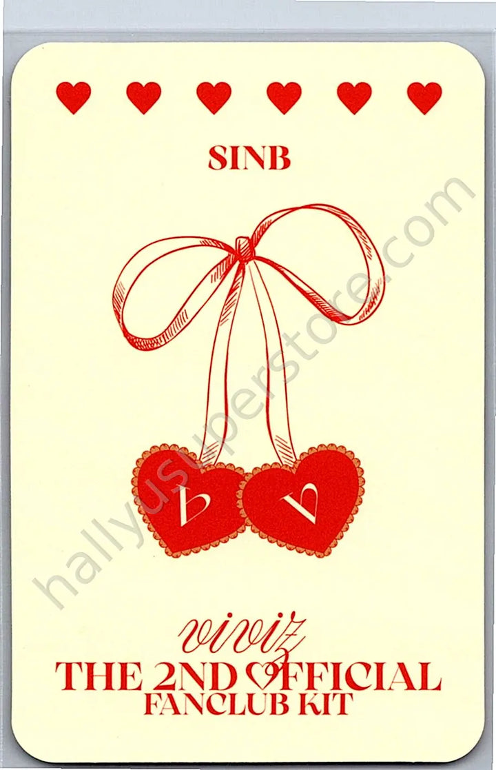 VIVIZ - SinB - 2nd Official Fanclub Na.V Kit fanclub membership