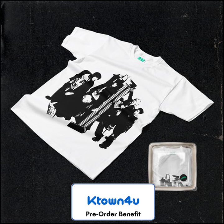 **[Pre-Order] P1Harmony - 8th Mini Album (DUH!]  (Plain White T ver.) + Pre-Order Benefit Photocard
