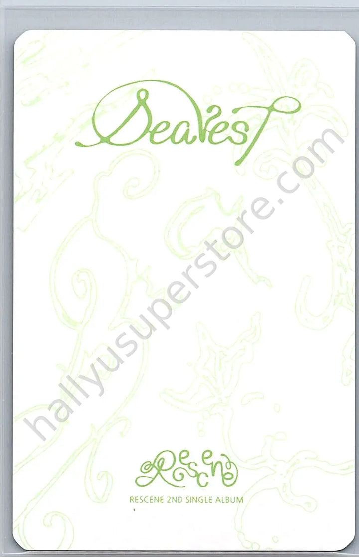 RESCENE - Zena - Dearest album photocard dear version qr version