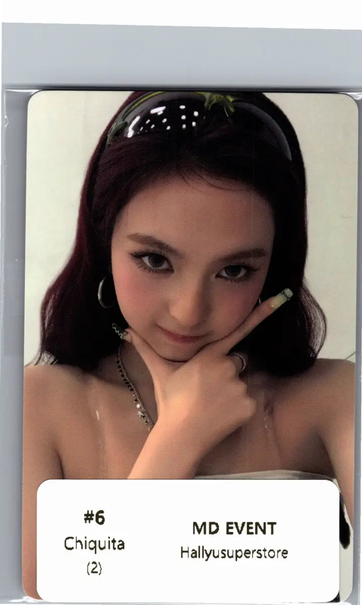 BABYMONSTER -"2026-27 BABYMONSTER WORLD TOUR" [CHOOM] Pop-Up Store MD Event Photocard [26.06.22]