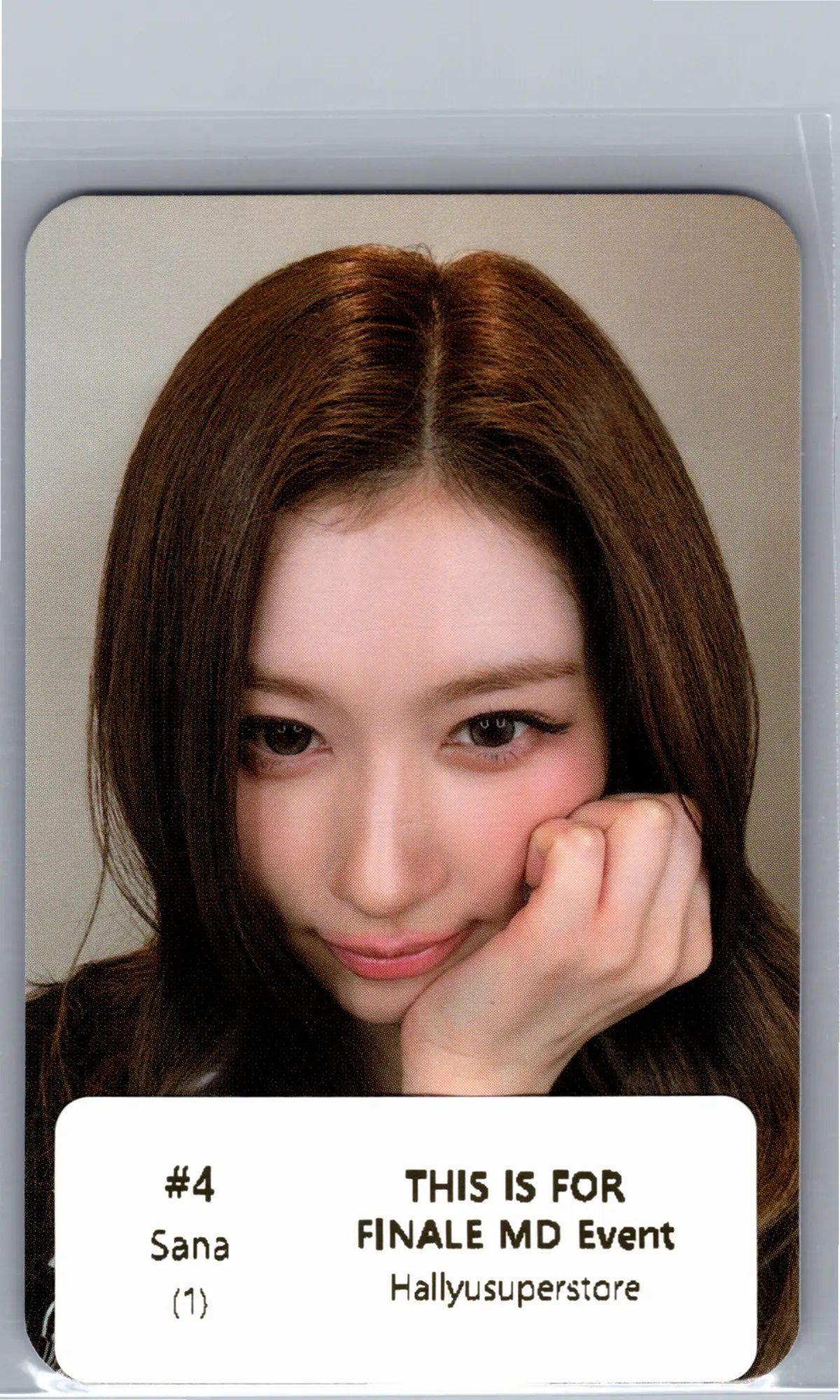 TWICE - WORLD TOUR FINALE in SEOUL POP-UP Store MD Event Photocard