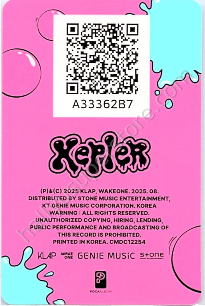 Kep1er - Xiaoting - BUBBLE GUM