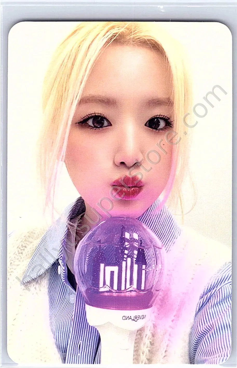 i-dle - Shuhua - Neverbong 2.0 lightstick merch photocard pouch version 2