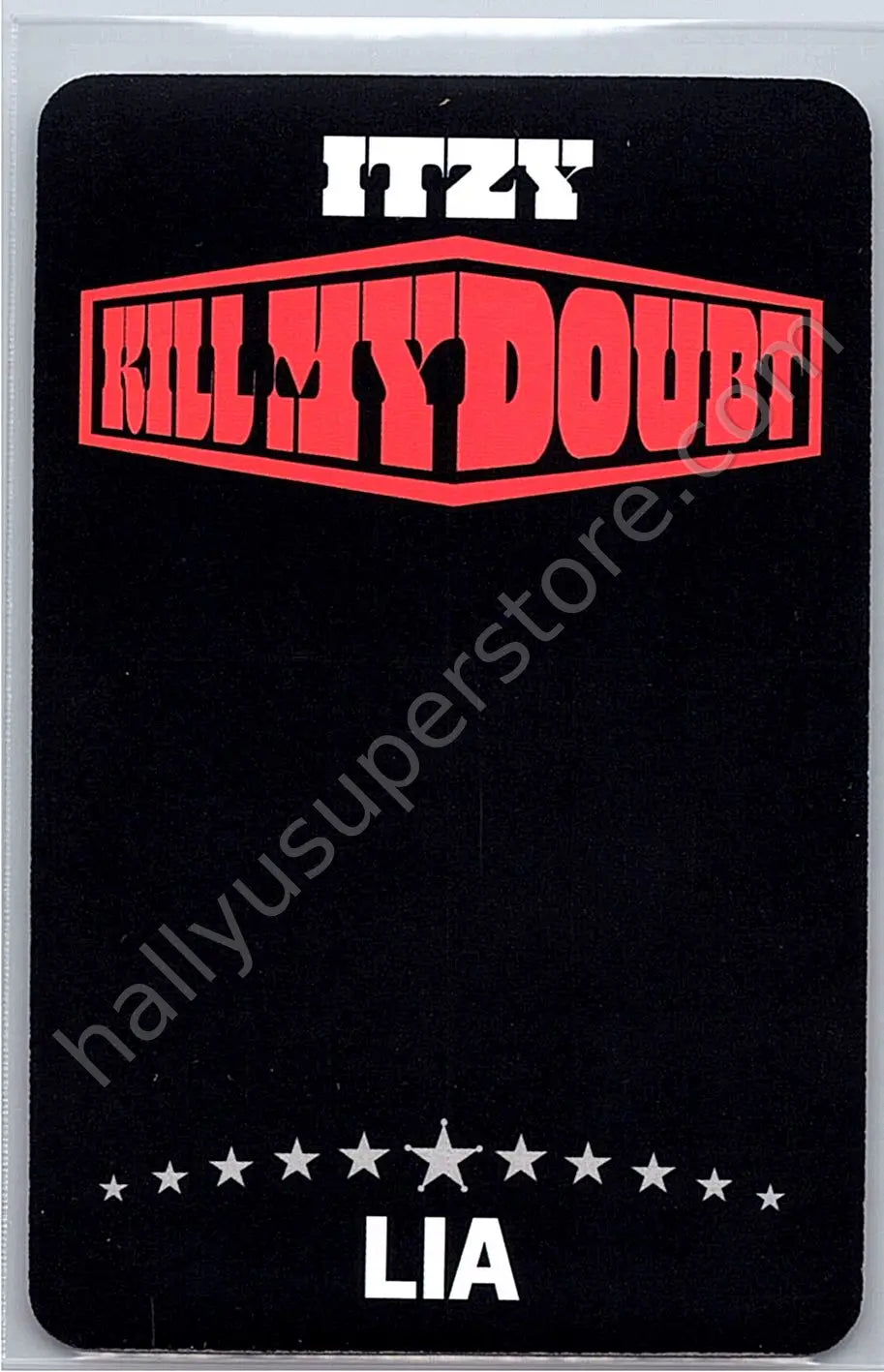ITZY - Lia - ITZY - Lia - KILL MY DOUBT Album album photocard