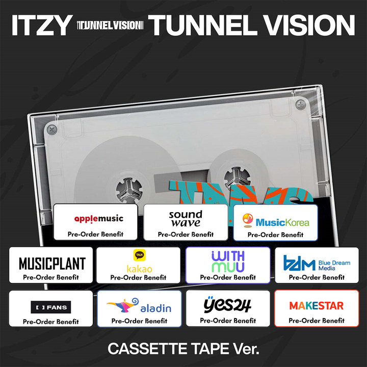 **[Pre-Order] ITZY - "TUNNEL VISION" + Pre-Order Benefit  (Choose Version) (Photo Projection Ver.)