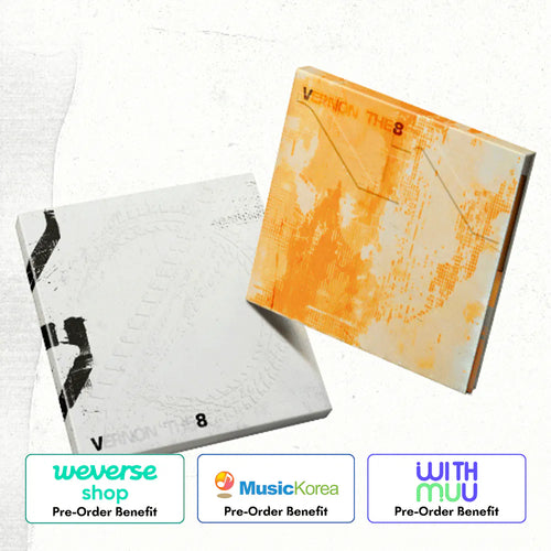 [Pre-Order] VERNON,THE8 (of SEVENTEEN) - V8 1st Mini Album 'V8' (Standard ver.) + LuckyDraw Event