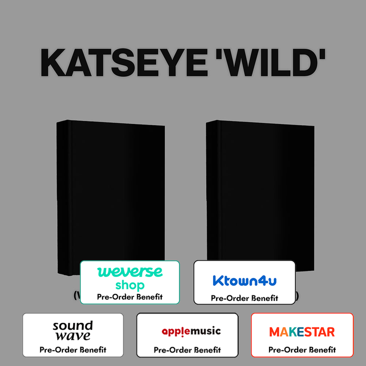 [Pre-Order] KATSEYE -WILD (Standard Ver.) + Pre-Order Benefit (Choose Version)