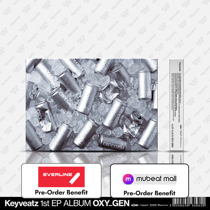 [Pre-Order] Keyveatz - 1st EP ALBUM [OXY_GEN] + Pre-Order Benefit (Choose Version)