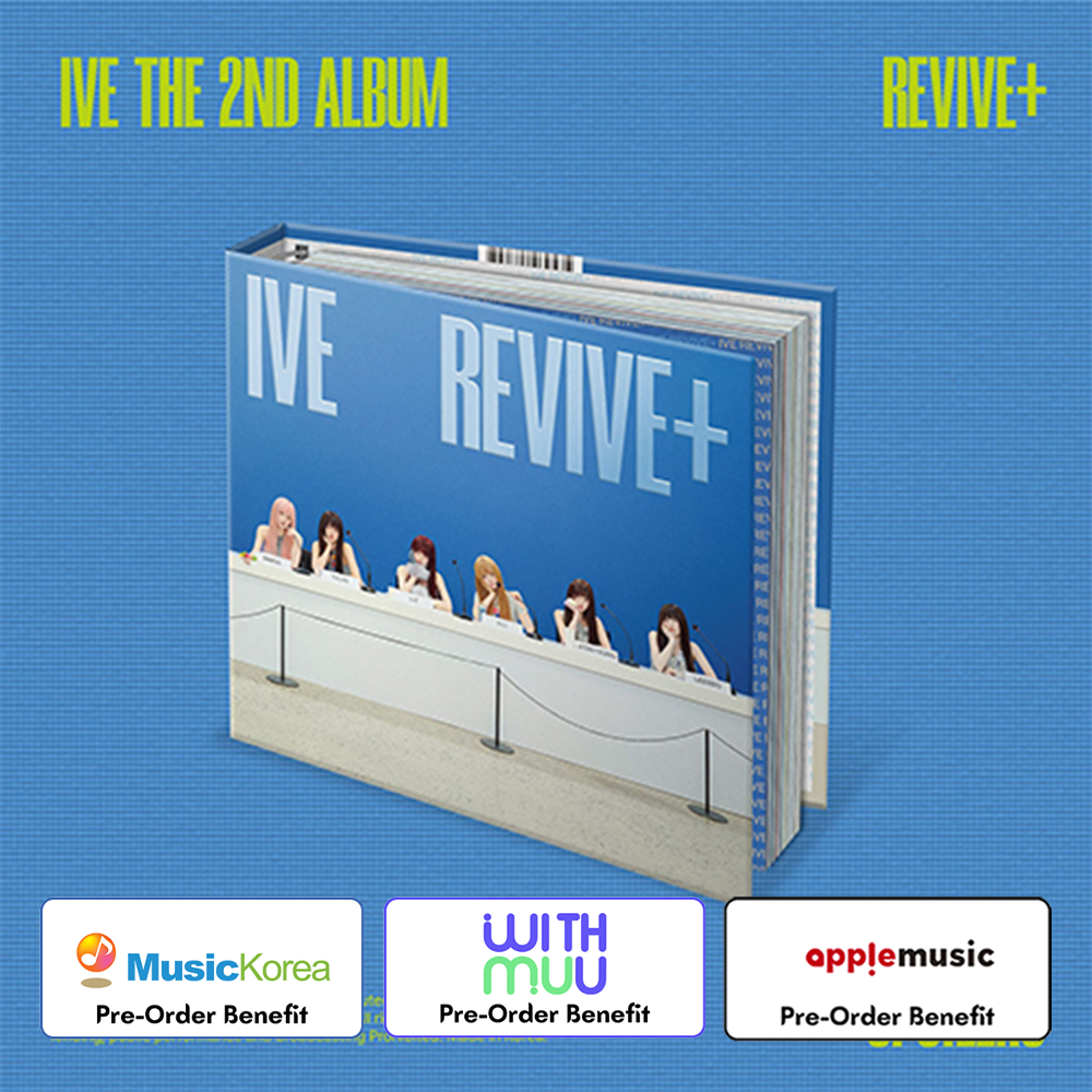 [Pre-Order] IVE - IVE THE 2ND ALBUM REVIVE+ (SPOILERS ver.)+Pre-Order Benefit (Choose Ver.) (Choose Ver.)