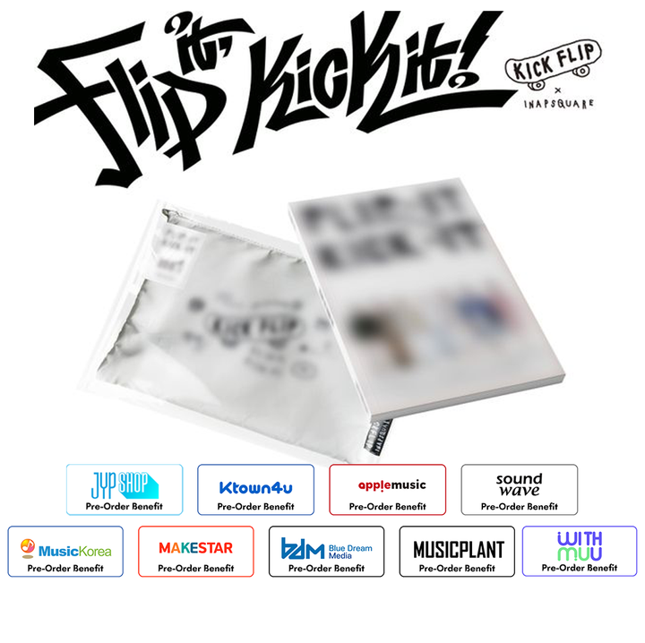 [Pre-Order] KickFlip - Mini 1st "Flip it, Kick it!" + Pre- Order Benefit [Lookbook ver.] (Limited Edition)**