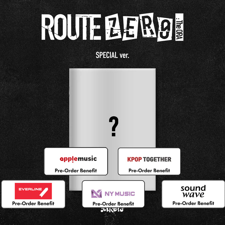 [Pre-Order] Xikers - 7TH MINI ALBUM [ROUTE ZERO : The ORA] (Special Ver.) + Pre-Order Benefit (Choose version)
