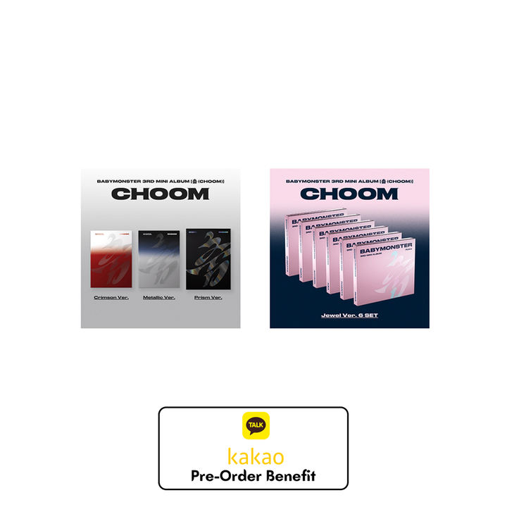 [PRE-ORDER] BabyMonster - 3rd Mini "Choom" (Choose Ver.) + Kakao Pre-Order Benefit