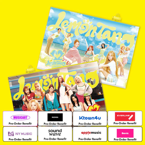 [Pre-Order] Hearts2Hearts  - 2nd Mini Album [Lemon Tang] (Photobook Ver.) + LuckyDraw EVENT (Choose Version)