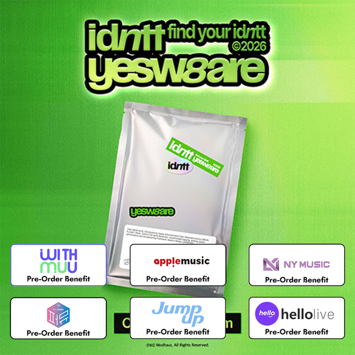 **[Pre-Order] Idntt - "yesweare" [Objekt Music Album ver.] + Pre-Order Benefit (Choose Ver.)