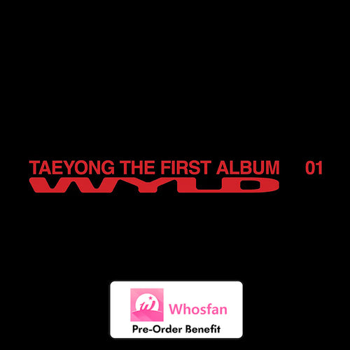 [Pre-Order] Taeyong (of NCT 127)- 1st ALBUM [WYLD] (Jewel Case , SMini Ver.) + Whos Fan Store LuckyDraw Event